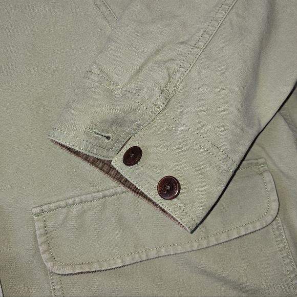Vintage L.L.Bean Light Sage Barn/Hunting Jacket - Picture 14 of 16